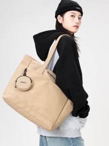 Large Capacity Womens Tote Bag ABOYS University Commuter Bag Fashionable Single Shoulder Bag with Multiple Compartments