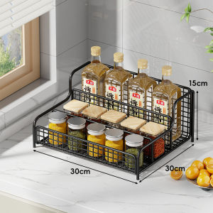Multi-function Kitchen Spice Rack Shelf