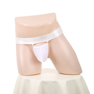 Briefs For Men Mesh U Pouch Transparent Half-Pack Buttocks Underpants High-Fork Hanging Buckle Thin Breathable Mens Underwear