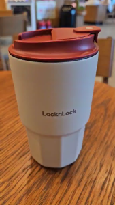 Binh Giữ Nhiệt LocknLock Vacuum Coffee 450ml LHC4340 - Ly Cà Phê Giữ Nhiệt