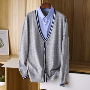 [Broken Code and Leak Picking] Withdraw from Cupboard Tail Goods Mens Clothing Fake Two-Piece Spring and Autumn Plaid All-Matching Lapel Casual Long Sleeves Tops