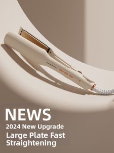 AUX | AUX Negative Ion Sandwich Board Professional Hair Straightening And Curling Iron for Salon Use Home Travel Versatile Ceramic Iron