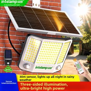 intelamp | Outdoor Motion Sensor Bright High Power New Model Courtyard Light
