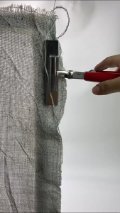 Metal Canvas Pliers Stainless Steel Spring Loaded Cloth Pliers Oil Painting Stretching Pliers