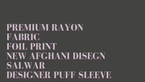 [Sedia sedia] pelancaran baru Eid khas Foil cetak saman Afghani Salwar Design untuk wanita dan gadis (penghantaran dalam masa 4-5 hari)