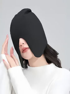 Pure Cotton Sleep Cap Womens Style Elderly Sleep Hat Adjustable Long Brim Anti-UV Durable Soft Fabric Comfortable to Wear