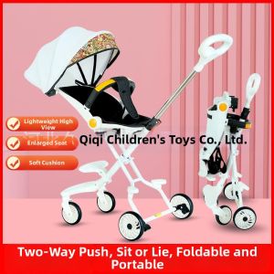 LIWAN | Portable Foldable Baby Stroller 4 Wheels