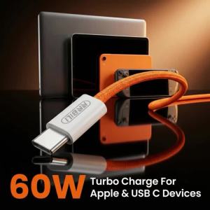 NNBILI Type C to Type C Cable Fast Charge Data Cable 60W For Phone 17 Pro Huawei Samsung Xiaomi USB C Weaving Data Line Charging