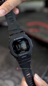 Jam Tangan Pria Casio G-Shock G-Squad GBD-200-1D Black Dial & Black Resin Band