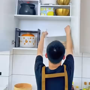 ~SG Stock~ 1/2 Tiers Expandable Organizer Rack Cabinet Organizer Rack Countertop Organizer Rack Kitchen Shelf Kitchen Rack Dishes Storage Rack Cups Organizer Rack Desktop Organizer Rack Under Sink Organizer Rack Pan and Pot Storage Rack