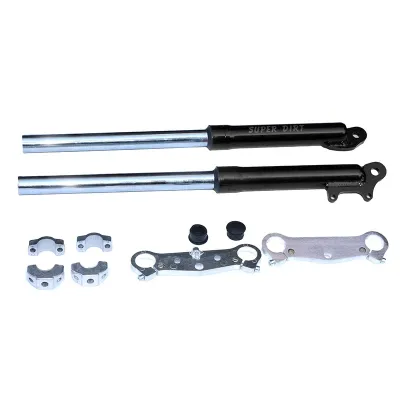 Front Fork Shock Absorber Spring Front Fork Suitable for 2-Stroke Mini Pocket Childrens Bicycle Small Lia Motorcycle 47cc 49cc
