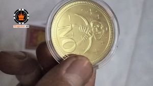 (Hàng độc) Đồng xu dùng chặn bài chơi xì phé xì tố trong club bằng đồng thau 40mm