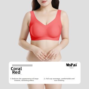 MsPai | Plus Size No Mark Sports Bra Shapewear