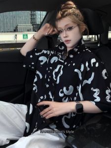 NANSSE | Vintage Ice Silk Cool Summer Shirt