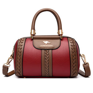 Luxury Genuine Leather Womens Handbag Crossbody Pillow Shaped Bag Single Shoulder Bag Fashionable Casual Tote Bag for Ladies