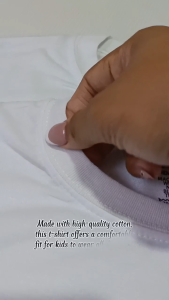 cotton white shirt for kids boy school uniform for girls elementary outfit for school aesthetic S0001