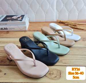 NEW ARRIVAL ABBUSHOES RY 16 sendal hak tahu jepit fitriya. 5cm