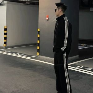 SUOSHE | Plus Size 300lbs Mens Spring Autumn Sports Set