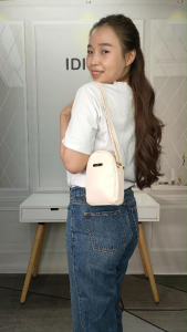 Túi đeo chéo nữ đi chơi túi xách nữ đeo vai đựng điện thoại nhỏ gọn IDIGO FB2 - 2023