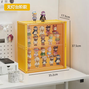 Popmart Bubble Display Box Acrylic Storage Case with Light Large Figure Showcase Container Blind Box Holder for Collectibles