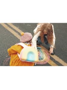 ❤️[Malaysia Stock]Rainbow Girl Kindergarten Baby Boy Childrens School Bag Backpack Cute Cartoon Korean Version Beg Sekolah Kanak-Kanak Kartun Comel Tadika幼儿园可爱背包 书包❤️