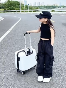 Sweetkids Childrens Cargo Pants Summer Fashionable Korean style Casual and Versatile Pants Kids Jogger Pants For 4-14Y