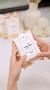 Khăn ướt tẩy trang EcoWipes Makeup Remover gói 25 tờ không gây kích ứng làm sạch da hằng ngày