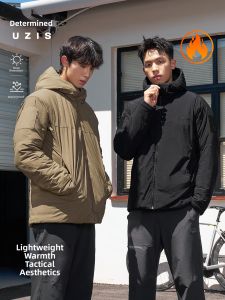 UZIS | Thermal Retro Basketball Jacket Men Thickened