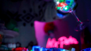 LED Finger Light Glow in the Dark Magic Laser Neon LED Birthday Party Supplies School Activities Childrens toys