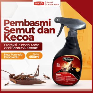 Cairan Semprotan Pembasmi Semut dan Kecoa - Seroxil Pembasmi Semut dan Kecoa