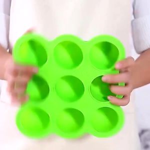 WNDR Tempat Kaldu MPASI bahan Silikon | Wadah kaldu MPASI anti pecah | Baby food container silicon