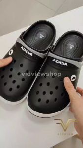 รองเท้าหัวโต ชาย Adda 55U23 สวม 40-45 แบบ สวม ผู้ชาย สบาย พื้นนิ่ม ไซส์ รองเท้าแฟชั่นชาย รองเท้าแตะชาย รองเท้าผู้ชาย