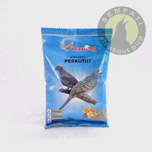 SEMPATI Vitasong Bird Seed Perkutut 250gr Pakan Harian Burung Perkutut Parkit Lovebird Pakan Biji Bijian Milet Campur Mix Seed Biji Kenari Godem Gabah Milet Putih Merah