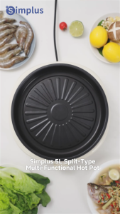 [New Launch] Simplus 5L Hot Pot  Spilt-Type Multi-Functional Cooker  1600W DHGH003