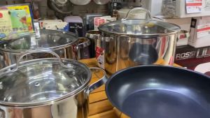 Bộ nồi inox 304 cao cấp 5 đáy Kalpen Lermat L2 kèm chảo chống dính 26cm - Hàng chính hãng Đức bảo hành 5 năm