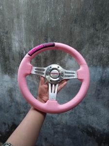 SETIR RACING MOMO SPORT WARNA PINK VIRAL
