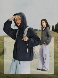 Beneunder | Hooded Reversible Fleece Jacket Autumn Winter