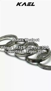 Asbes Knalpot GL, Yamaha Force 1 ZR & Gasket Knalpot