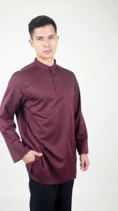 Forest x Hatta Dolmat Kurta Collar Baju Melayu Baju Raya 2024 - 23882