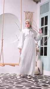 GAMIS SHIMMER SILK TERBARU / GAUN PESTA PERNIKAHAN / GAMIS VIRAL 2024 / DRESS KONDANGAN / DRESS POLOS SIMPLE DAN MODIS / DRESS WANITA MUSLIM ELEGAN / GAMIS IBU-IBU MODEL SEKARANG / KEMEJA SHIMMER WANITA