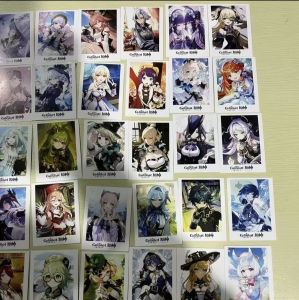 New 🇲🇾 Ready Stock Card 40pcs/box Gensin Impact card colourful HD picture with box collection collectible card lomo card