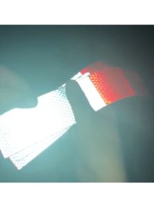 30m Truck Safety Warning Tape Arrow Reflective Sticker Red Waterproof Strong Paste