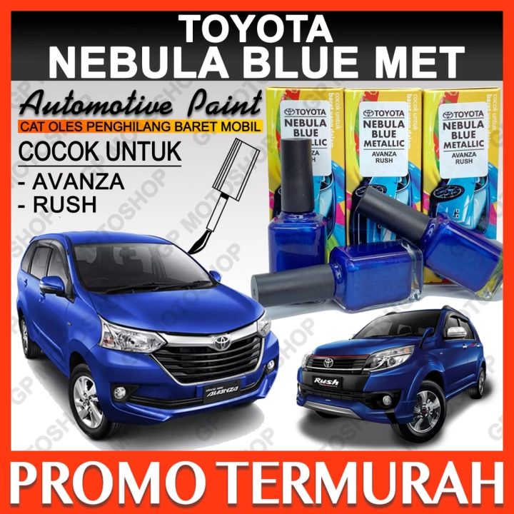 Toyota Nebula Blue Metallic Cat Oles Penghilang Baret Mobil Lecet Rush Avanza Biru Metalik