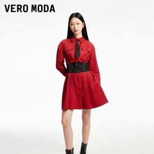 Vero Moda | Street style Utility Feeling A-line Dress Waist-accentuating