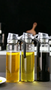 COSY Botol Kaca Minyak Olive Oil Cooking Seasoning Bottle 550ml