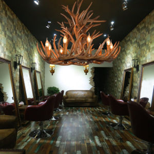 American Retro Deer Antler Pendant Light Industrial Style Bar Clothing Store Specialty Coffee Shop Internet Cafe Hair Salon Light