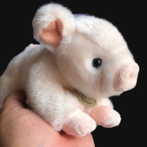 Pink Plush Pig Doll Toy Adorable Baby Pig Year Good Luck Charm Soft Stuffed Animal Toy for Girls ToyClub Brand PP Cotton Filled