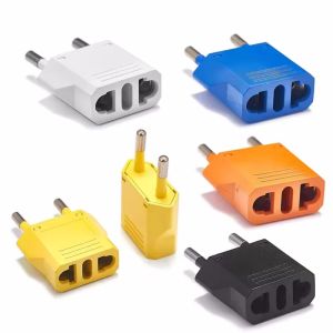US To EU Plug Adapter China CN American US To EU European Russia Travel Power Adapter 2Pin Plug Type C AC Converter Socket