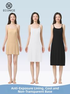 econice | Summer Body Shaping Anti-Flash White Padded Slip Dress