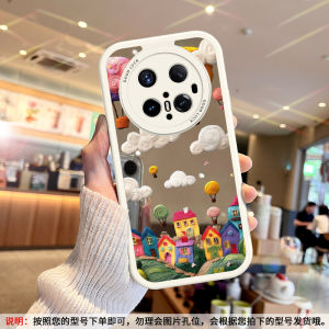 Huawei Mate70Pro Phone Case Mirror Ball Town Ins Style Soft Silicone Protective Cover Womens Makeup Mirror Anti-Fall Protection